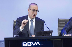 ep archivo   el ceo del bbva onur gen durante una rueda de prensa a 9 de mayo de 2024 en madrid