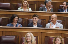 ep archivo   el diputado del psoe gabriel blanco c durante un pleno en el congreso de los diputados