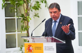 ep archivo   el ministro de agricultura pesca y alimentacion luis planas interviene en el acto tras