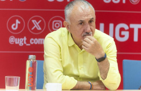 ep archivo   el secretario general de ugt pepe alvarez durante una rueda de prensa en la sede de ugt