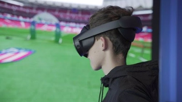 ep archivo   gafas de realidad virtual para la nueva experiencia de visionado de partidos