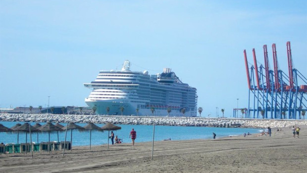 ep archivo   msc preziosa buque barco crucero turismo turistas cruceristas viajeros playa