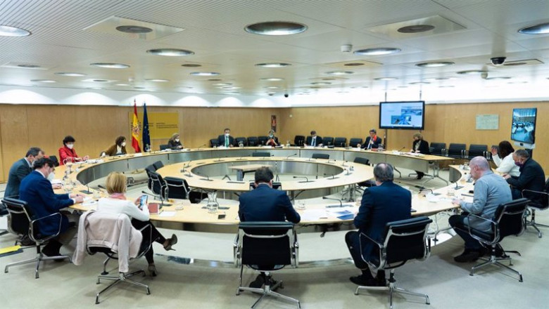 Archivo - Reunión de la Mesa del Diálogo Social | MINISTERIO DE ECONOMÍA - Archivo ep archivo reunion de la mesa del dialogo social