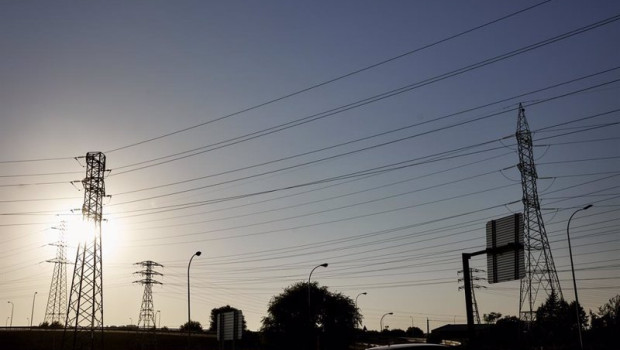 ep archivo   vista de una torre de alta tension a 23 de agosto de 2023 en madrid espana