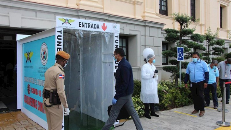 ep cabina de desinfeccion en el palacio nacional de republica dominicana ep cabina de desinfeccion en el palacio nacional de republica dominicana
