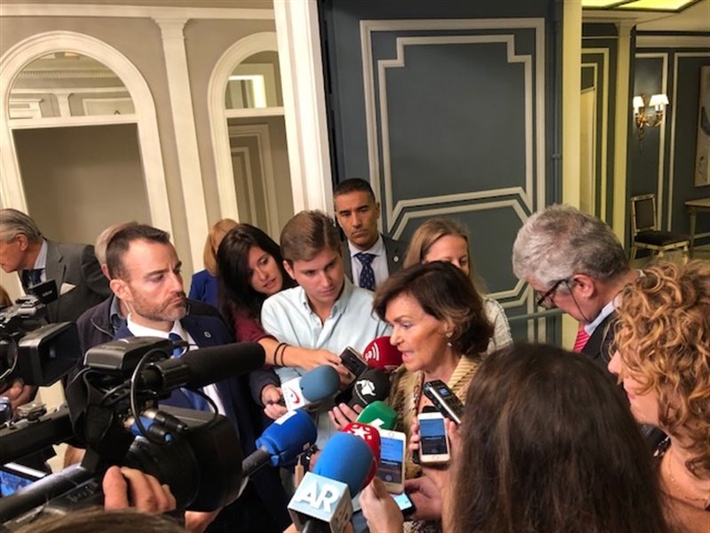 ep calvo asegura el gobierno tiene la obligacion de responder a asuntos como las peonadas