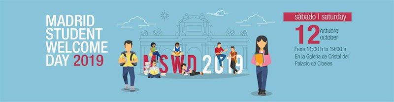 ep cartel promocional de la quinta edicion de madrid student welcome day mswd