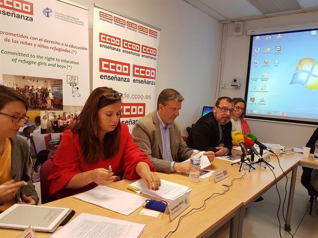 ep ccoo investigacion educacion refugiados