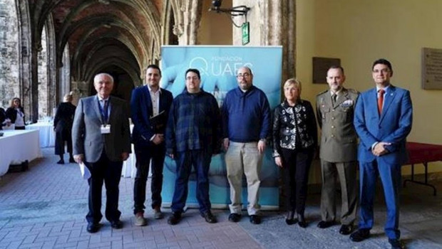 ep cesar nombela presidente fundacion quaes premiados iv edicion becas fundacion quaes ana barcelo