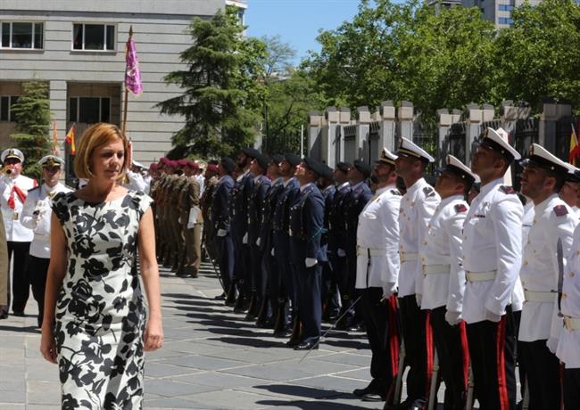 Cospedal preside el acto de celebración del 40º aniversario del Ministerio | EUROPA PRESS ep cospedal presideactocelebracion40 aniversarioministerio 20170930120302