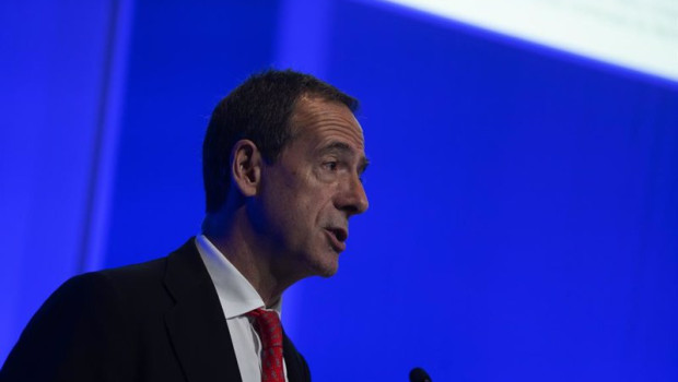 ep el consejero delegado de caixabank gonzalo gortazar durante la junta general ordinaria de