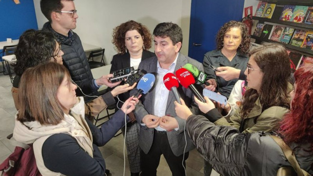ep el delegado del gobierno en galicia pedro blanco comparece ante los medios en un acto en santiago