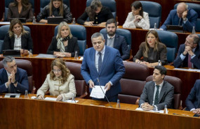 ep el diputado del pp jorge rodrigo dominguez durante un pleno en la asamblea de madrid a 5 de