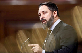 ep el lider de vox santiago abascal en el congreso