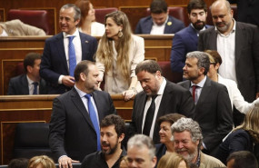 ep el ministro de fomento en funciones jose luis abalos i habla con el lider de erc y