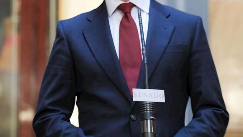 El portavoz del PP en el Senado, Javier Maroto, ofrece una rueda de prensa tras la sesión constitutiva de la XIV Legislatura en el Senado, en Madrid (España), a 3 de diciembre de 2019. | Jesús Hellín - Europa Press - Archivo ep el portavoz del pp en el senado javier maroto ofrece una rueda de prensa tras la sesion 20200108135104