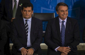 ep el presidente de brasil jair bolsonaro y el exministro de justicia y seguridad publica sergio