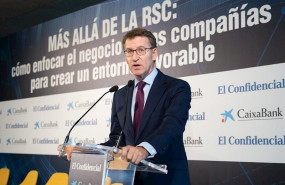 ep el presidente de la xunta alberto nunez feijoo en unas jornadas sobre responsabilidad social