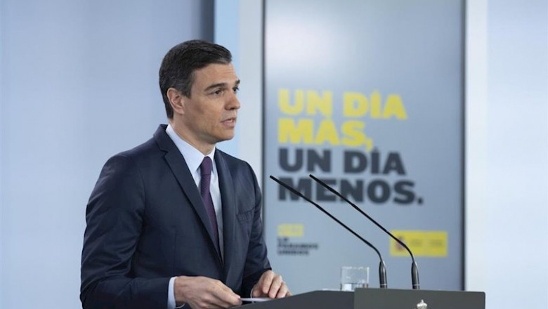 ep el presidente del gobierno pedro sanchez comparece en una rueda de prensa telematica donde ha ep el presidente del gobierno pedro sanchez comparece en una rueda de prensa telematica donde ha