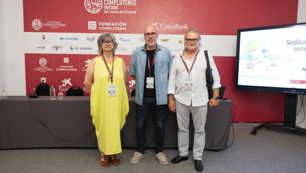 ep el secretario general ccoo unai sordo c durante la inauguracion del curso sindicalismo y