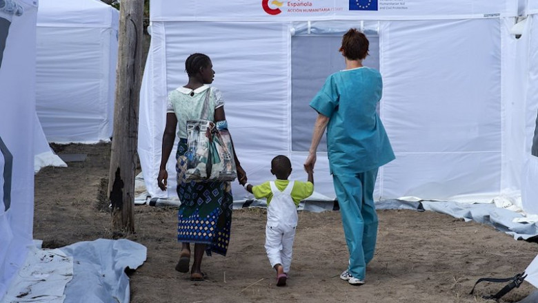 Hospital español START desplegado en Dondo (Mozambique) por los efectos catastróficos del paso del ciclón Idai | AECID - Archivo ep hospital espanol start desplegado en dondo mozambique por los efectos catastroficos del paso del