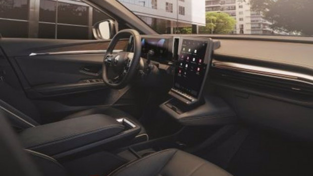 ep interior de vehiculo de renault equipado con openr link