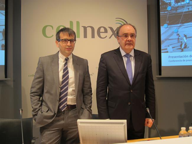 José Manuel Aisa y Tobías Martínez, CFO y CEO de Cellnex Telecom | EUROPA PRESS ep jose manuel aisatobias martinez cellnex telecom