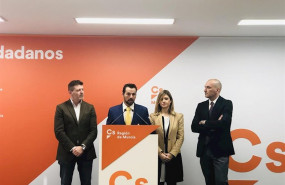 ep juan fernando hernandez mario gomez paqui perez y pedro garcia rex concejales de ciudadanos en el