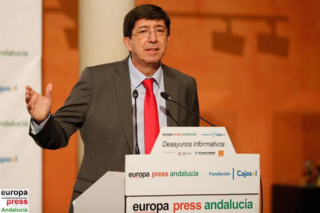 Juan Marín, en los Desayunos de Europa Press Andalucía | EUROPA PRESS ep juan marin endesayunoseuropa press andalucia