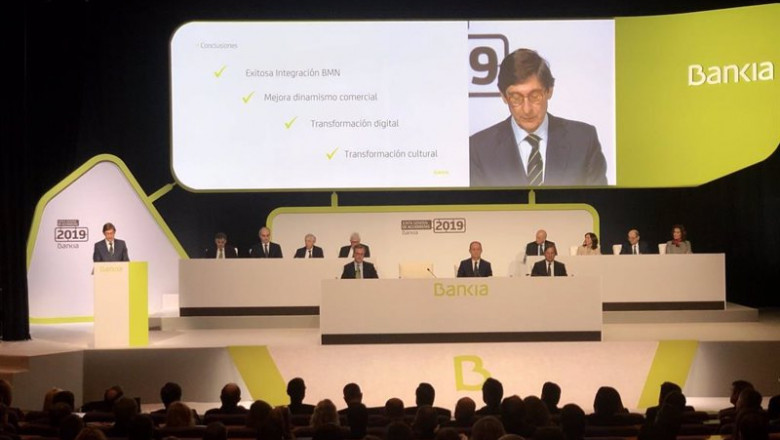Junta General de Accionistas de Bankia en València | BANKIA - Archivo ep junta general de accionistas de bankia en valncia