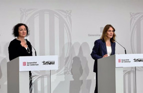 ep la consellera de economia y finanzas de la generalitat alicia romero y la lider de los comuns en