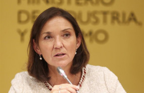 ep la ministra de industria comercio y turismo en funciones reyes maroto durante la reunion con los