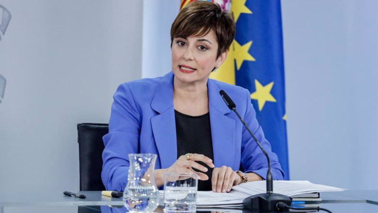 ep la ministra de politica territorial y portavoz del gobierno isabel rodriguez interviene durante ep la ministra de politica territorial y portavoz del gobierno isabel rodriguez interviene durante