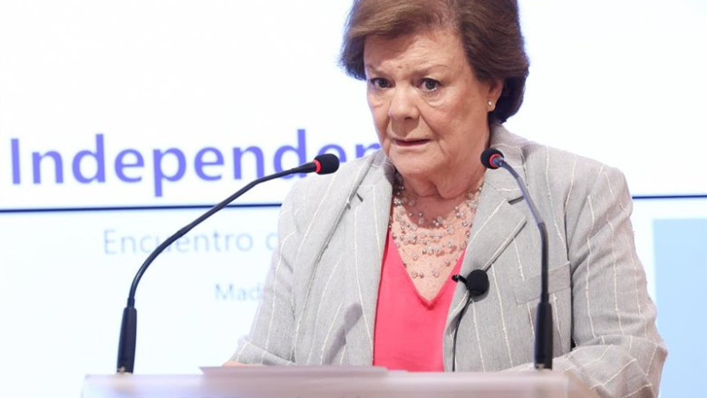 ep la presidenta del tribunal de cuentas enriqueta chicano javega durante el encuentro de alto nivel ep la presidenta del tribunal de cuentas enriqueta chicano javega durante el encuentro de alto nivel