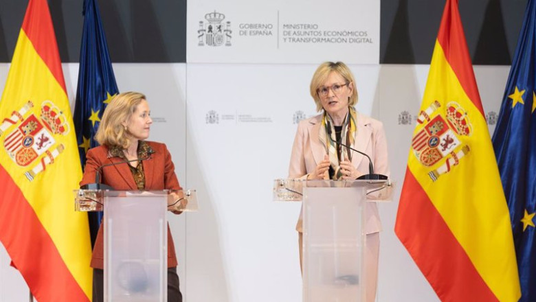 ep la vicepresidenta primera nadia calvino y la comisaria europea de estabilidad financiera ep la vicepresidenta primera nadia calvino y la comisaria europea de estabilidad financiera