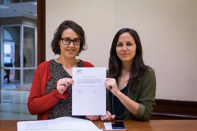ep las diputadaspodemos teresa arevaloione belarra