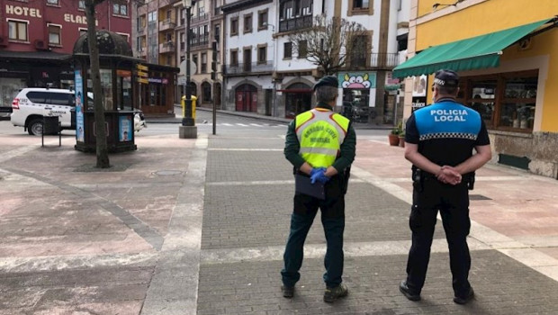 ep las fuerzas y cuerpos de seguridad del estado actuan para el cumplimiento de las restriccion del