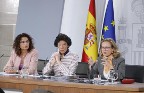 ep maria jesus montero ministra de hacienda isabel celaa ministra portavoz del gobierno y nadia