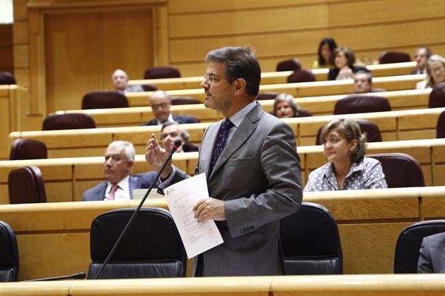 El ministro Rafael Catalá en el Senado | EUROPA PRESS - Archivo ep ministro rafael catala ensenado