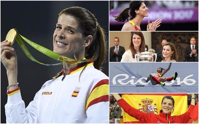 Montaje con fotos de Ruth Beitia | EUROPA PRESS ep montajefotosruth beitia