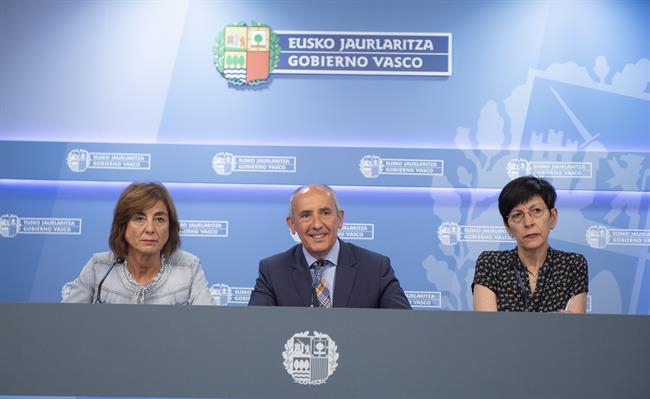 El portavoz del Gobierno Vasco, Josu Erkoreka. EN EL CENTRO | GOBIERNO VASCO ep portavozgobierno vasco josu erkoreka encentro