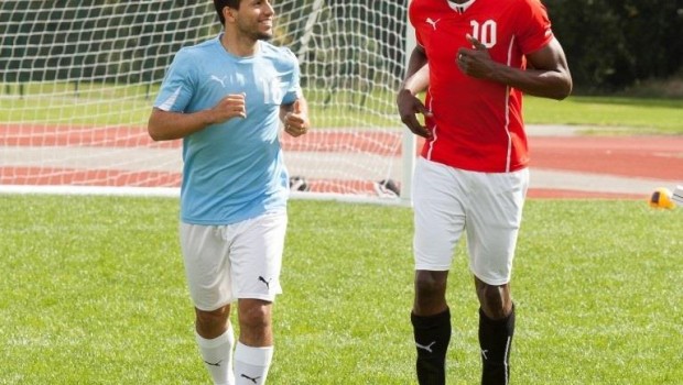 ep usain bolt entrenasergio aguero