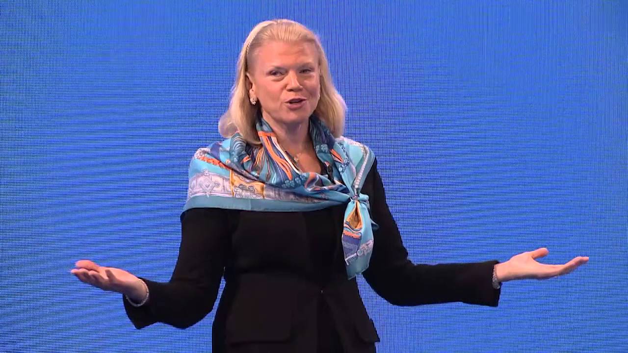 Ginni Rometty, presidenta y consejera delegada de IBM ginni rometty ibm ceo