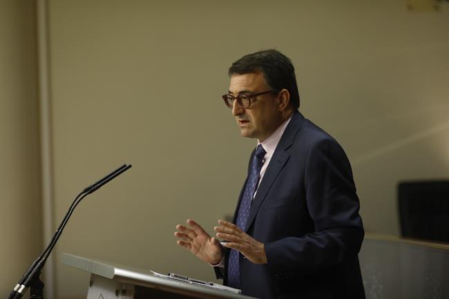 Aitor Esteban en rueda de prensa en el Congreso | EUROPA PRESS ep aitor estebanruedaprensacongreso