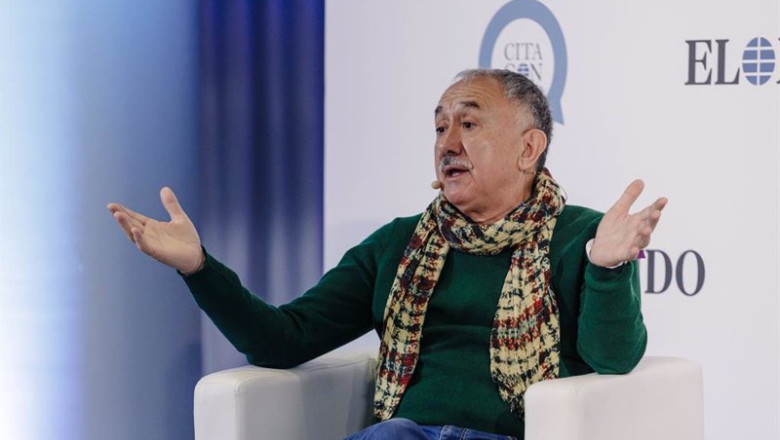 ep archivo   el secretario general de ugt pepe alvarez interviene durante un desayuno informativo en