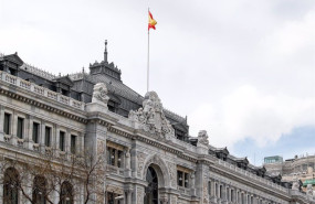 ep archivo   fachada del banco de espna en madrid espana a 6 de abril de 2020