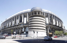ep archivo   fachada y alrededores del estadio santiago bernabeu de madrid
