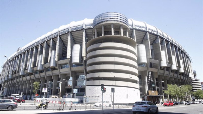 ep archivo fachada y alrededores del estadio santiago bernabeu de madrid ep archivo fachada y alrededores del estadio santiago bernabeu de madrid