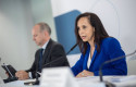 ep archivo   la presidenta no ejecutiva de redeia beatriz corredor y el ceo de redeia roberto garcia