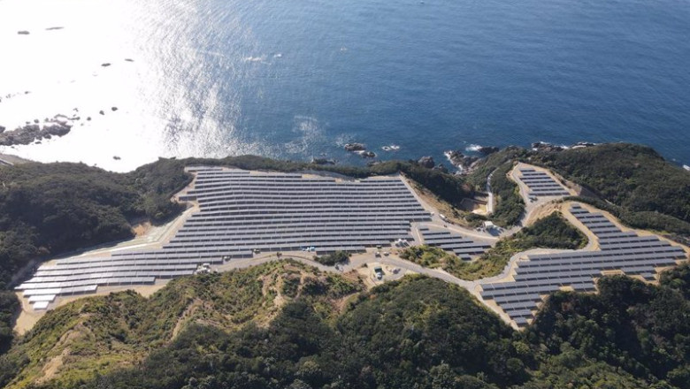 ep archivo planta solar de enfinity global en japon ep archivo planta solar de enfinity global en japon
